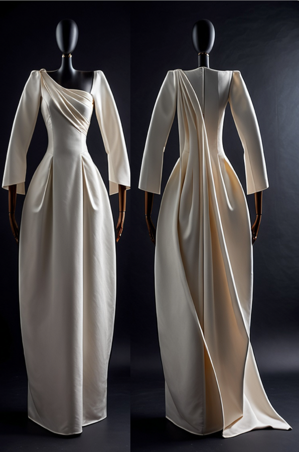 Sogolon Dress - Long tailored Dress (Atelier Collection)
