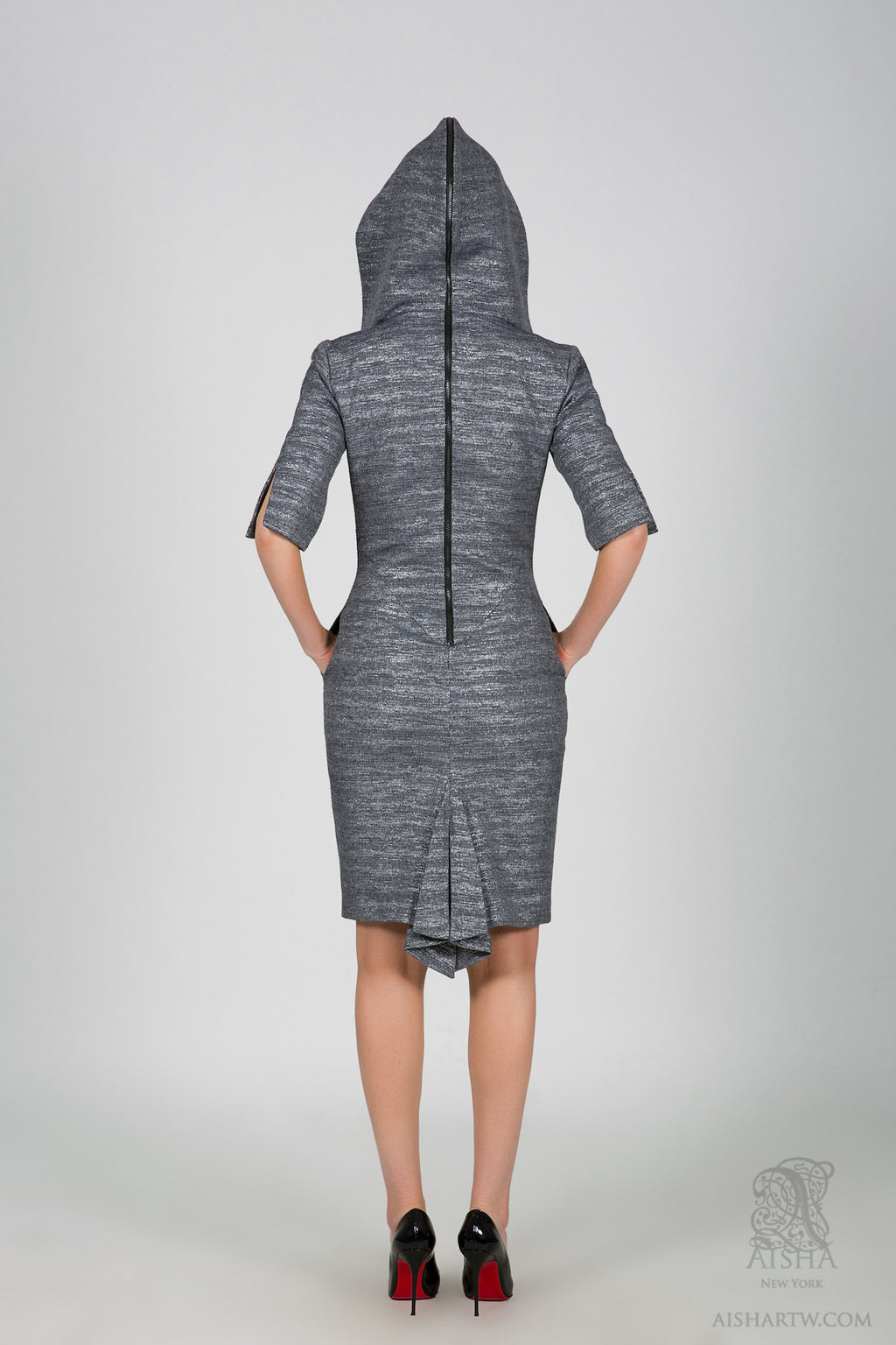 Qin Liangyu Hooded Dress